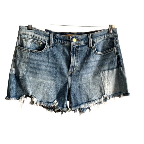 NEW Joe's The Ozzie Frayed Hem Shorts Women's Size 32 Opposites Attract